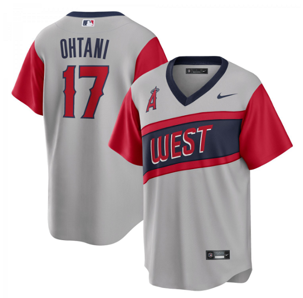 Men's Los Angeles Angels #17 Shohei Ohtani 2021 Little League Classic Road Cool Base Stitched Baseball Jersey Men's Los Angeles Angels #17 Shohei Ohtani 2021 Little League Classic Road Cool Base Stitched Baseball Jersey